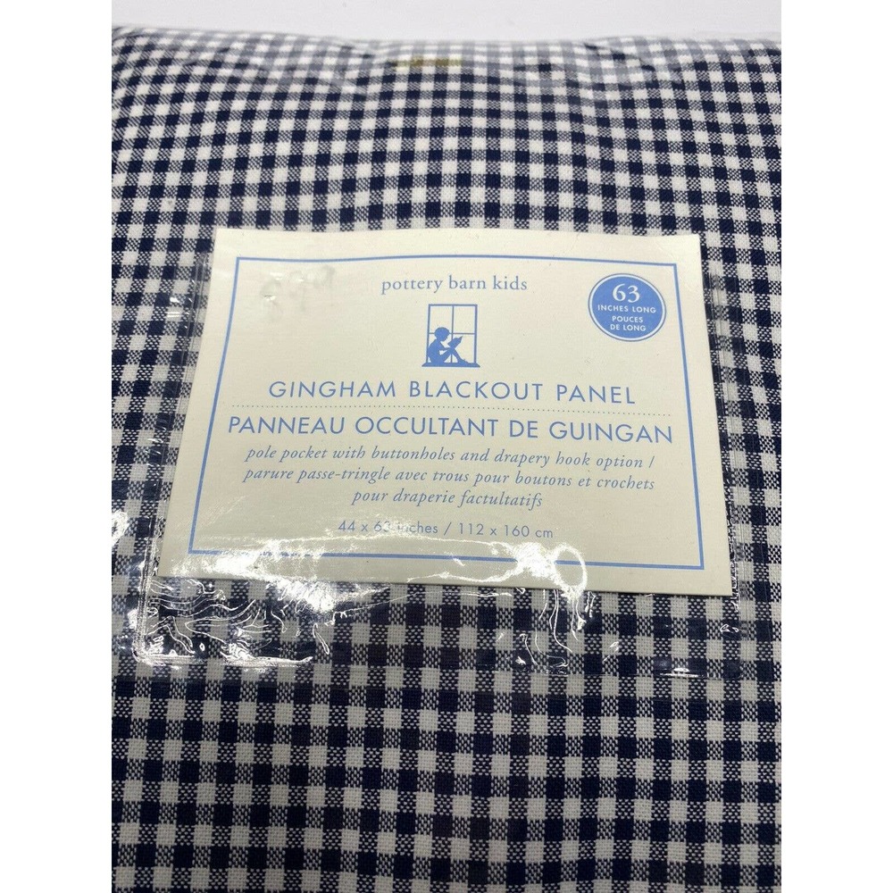 Pottery Barn Kids Panel 44 x 63 Curtain
